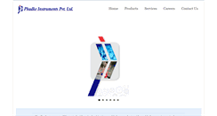 Desktop Screenshot of phadkeinstruments.com