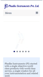 Mobile Screenshot of phadkeinstruments.com